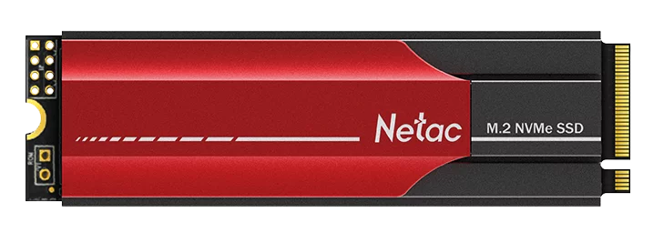 Netac SSD N950E Pro 2TB PCIe 3 x4 M.2 2280 NVMe 3D NAND, R/ W up to 3500/ 3000MB/ s, TBW 1600TB, 2048MB DRAM buffer, with heat sink, 5y wty (NT01N950E-002T-E4X)