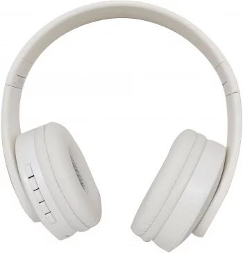 Гарнитура накладные Hyundai H-HP102 белый беспроводные bluetooth оголовье