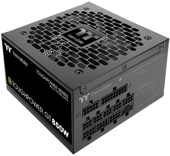 Блок питания Thermaltake ATX 850W Toughpower GT Gen.5 80+ gold (20+4pin) APFC 140mm fan 9xSATA Cab Manag RTL (PS-TPT-0850FNFAGE-3)