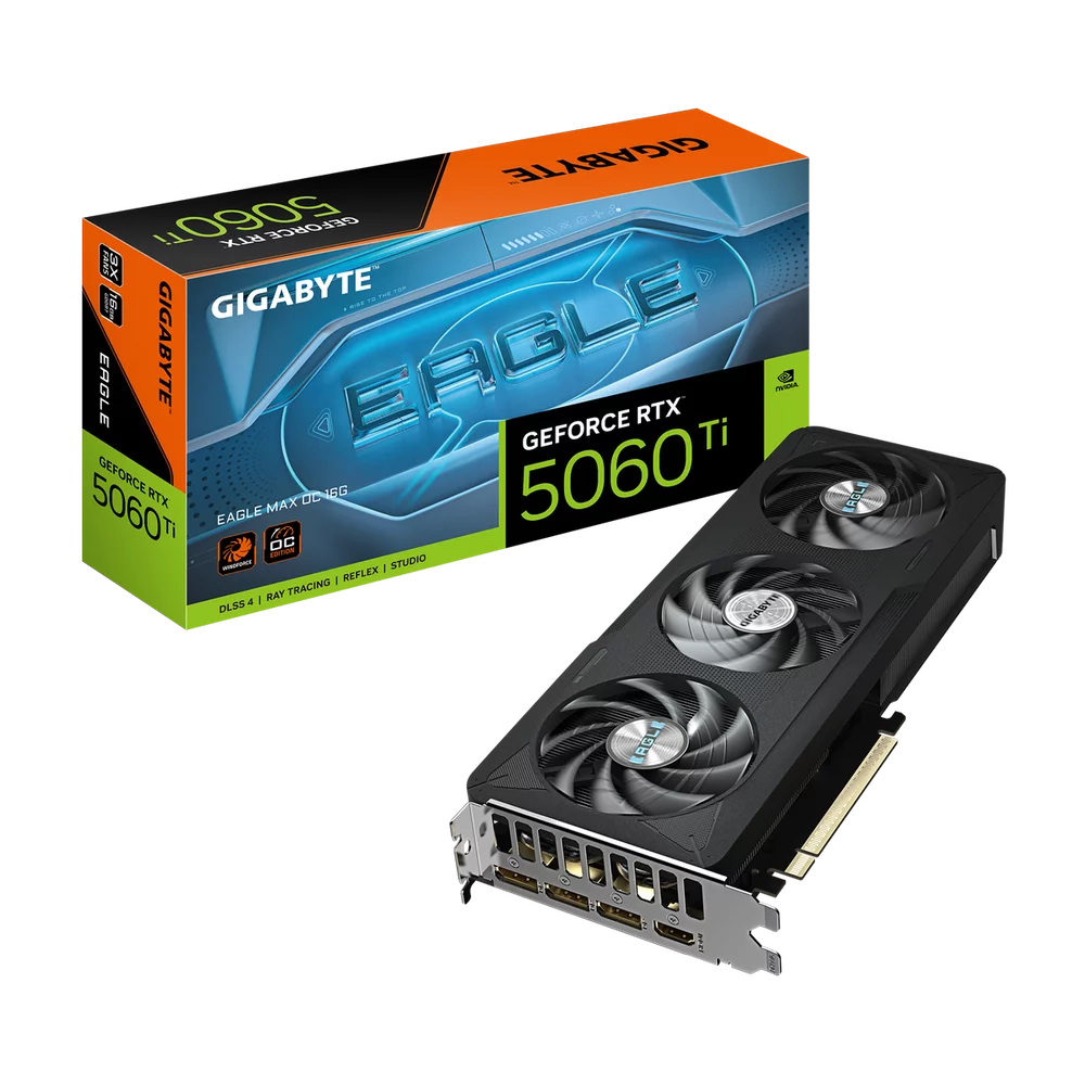 Видеокарта PCIE16 RTX5060TI 16GB GV-N506TEAGLEMAX OC-16GD GIGABYTE