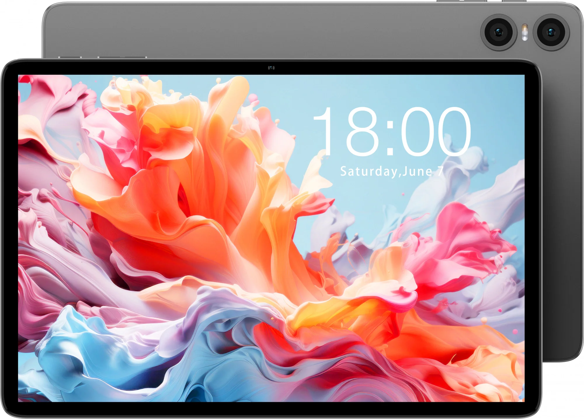 Планшет Teclast P30T A523 (1.8) 8C RAM4Gb ROM128Gb 10.1" IPS 1280x800 Android 14 серый 5Mpix 2Mpix BT WiFi microSD 256Gb 6000mAh 10hr (1998137) (1998137#MLN)