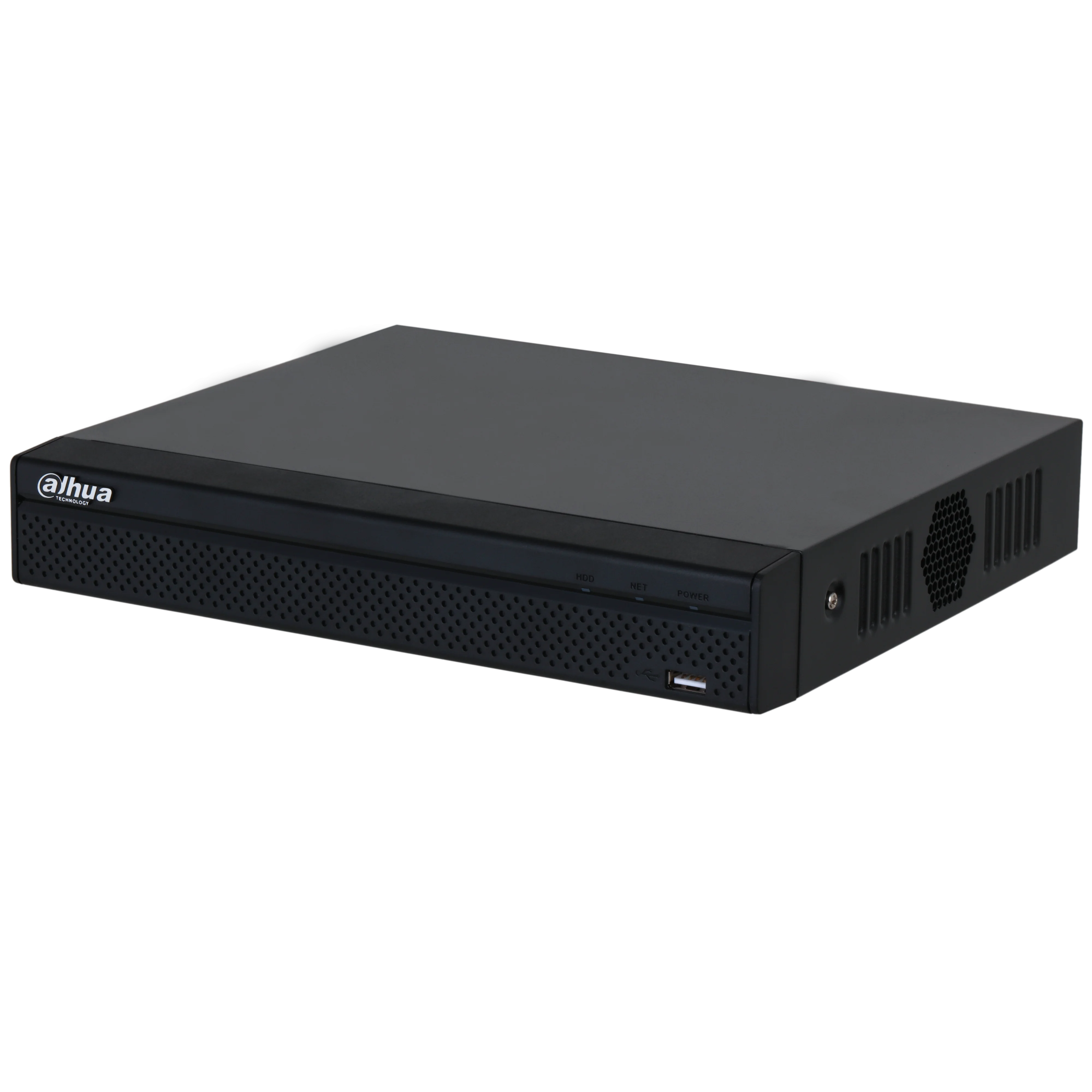 DAHUA DHI-NVR2104HS-P-4KS3 4-канальный IP-видеорегистратор с PoE, 4K и H.265+, видеоаналитика, входящий поток до 80Мбит/ с, 1 SATA III до 20Тбайт