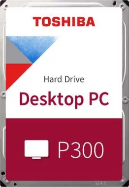 Toshiba Desktop P300 3.5" HDD SATA-III 2Tb, 5400rpm, 128MB buffer, 1 year (HDWD220UZSVA)