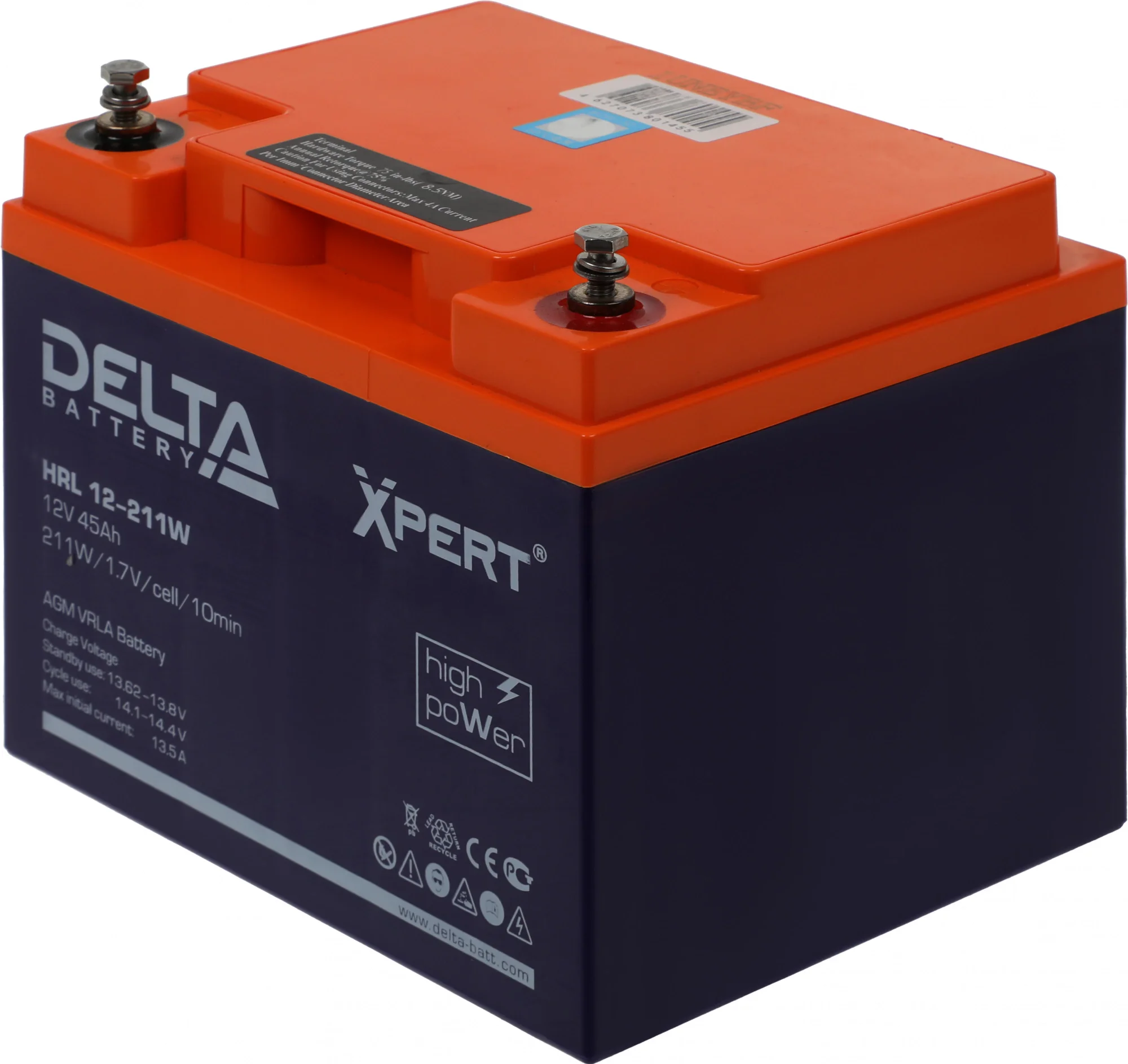 Батарея для ИБП Ippon HRL12-211W Delta Xpert 12В 45Ач (HRL 12-211W)
