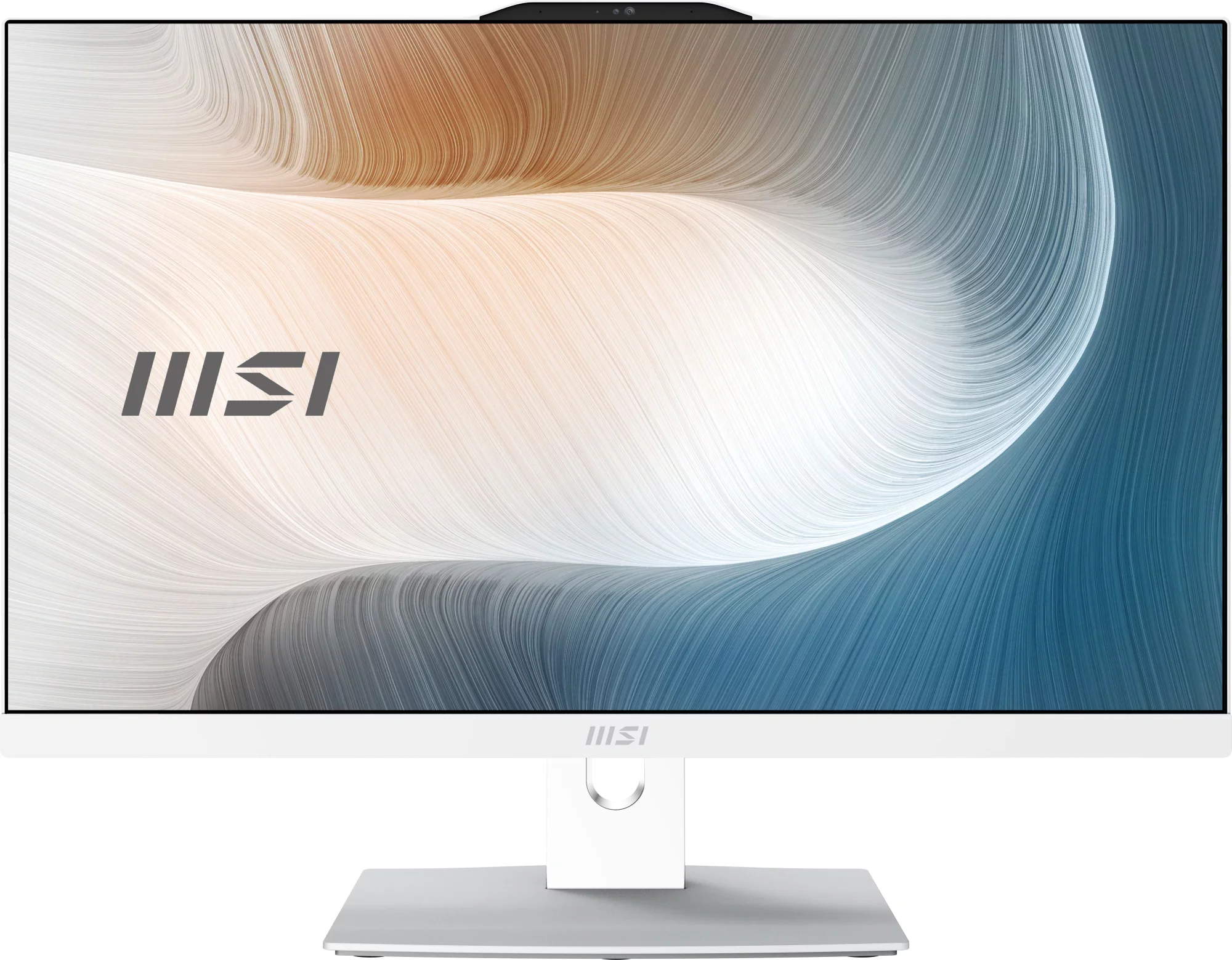 Modern AM242TP 1M-1019XRU 23.8"(1920x1080 (матовый))/Touch/Intel Core 5 120U(1.4Ghz)/16384Mb/512PCISSDGb/noDVD/Int:Intel® Graphics/Cam/BT/WiFi/war 1y/4.65kg/White/DOS + Wireless KB+M (9S6-AE0722-1467)