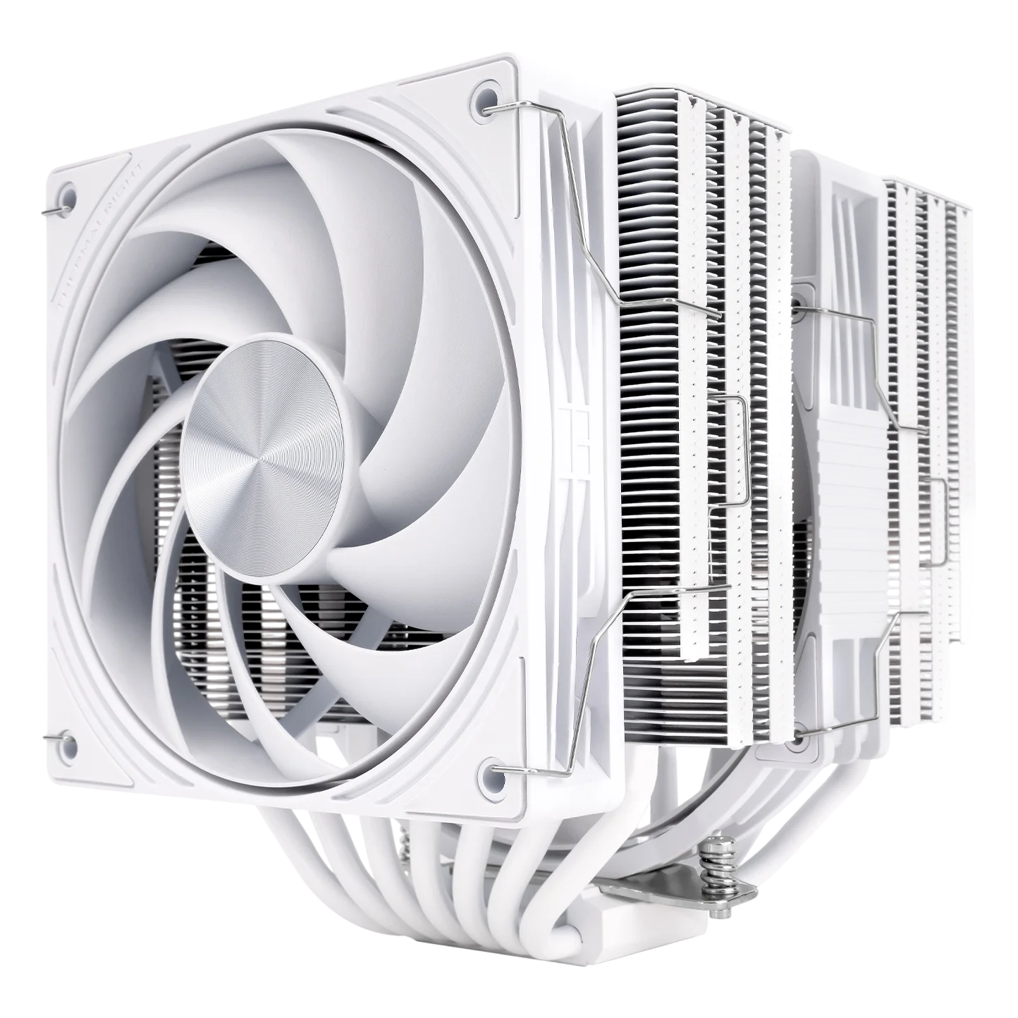 Кулер для процессора/ CPU Cooler Thermalright Frost Tower 140 (4-pin PWM, 158mm, Al/ Cu, 7x6mm, 1x120mm+1x140mm, 85.35/ 120CFM, 33.3/ 36.25dBA, 2400/ 1850RPM, S: 1851/ 1700/ 1200/ 115X/ 2011/ 2066, AM5/ AM4, wh (FT-140-WH)