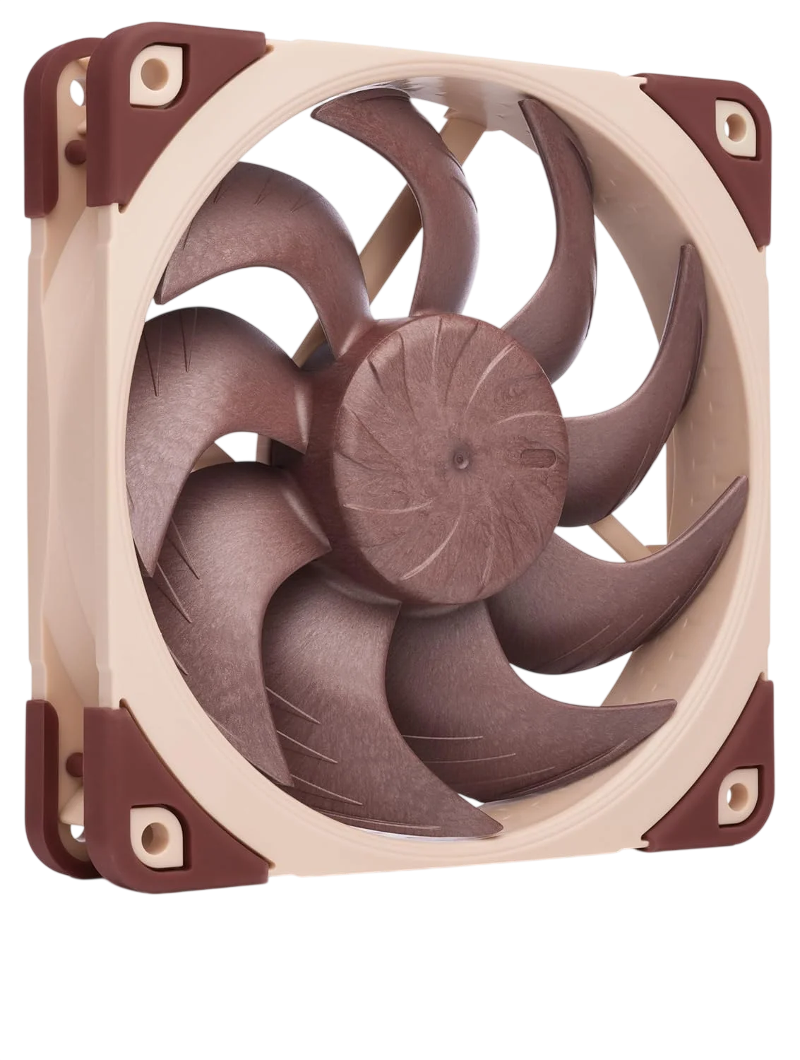 Кулер для корпуса/ Case Cooler Noctua NF-A12x25 G2 PWM (120x120x25mm, 4-pin PWM, 63.15CFM, 22.5dBA, 1800RPM, Beige/Brown)