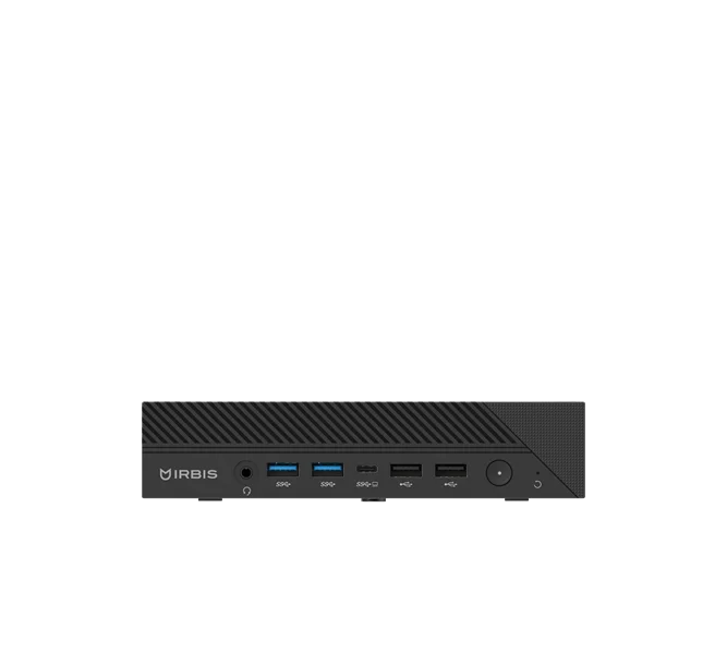 Компьютер IRBIS Smartdesk, Mini (uSFF) i5-13500H, NO RAM , NO SSD, Iris Xe Graphics 80EU, NoDVD,(HDMI+LAN), WiFi, BT, Vesa mount, NoOS, 1YR (ISDC5000P3)