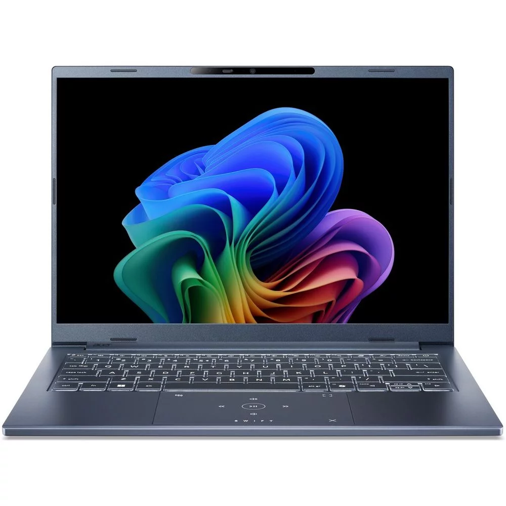 Ноутбук Acer Swift Go 14 AI SFG14-75-58NB Intel Core Ultra 5 226V/16Gb/SSD1Tb/14"/OLED/WUXGA/1920x1200/60Hz/NoOS/Blue (NX.JNBCD.007)