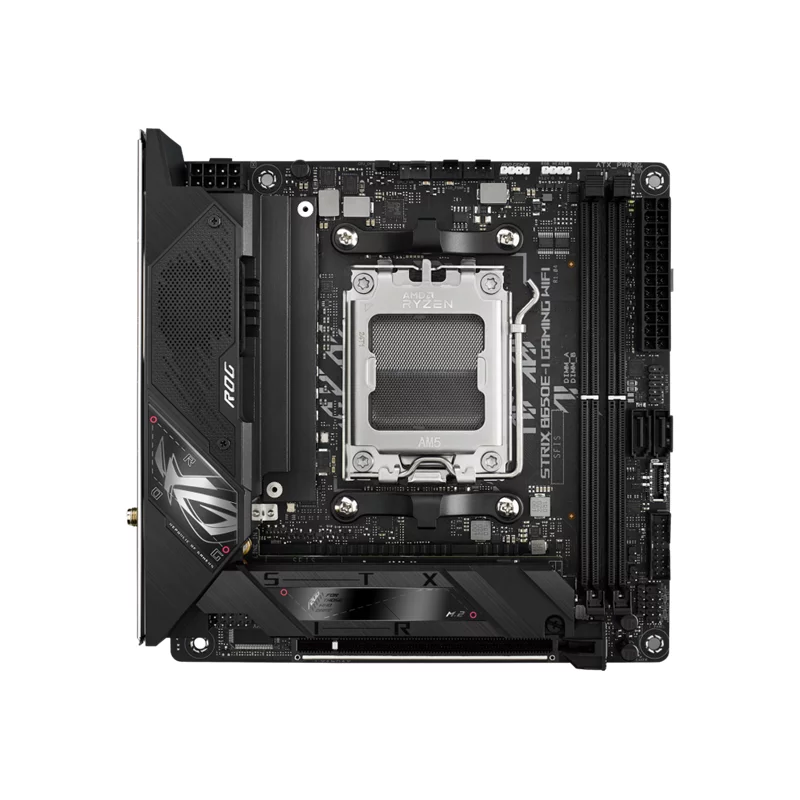 Материнская плата ASUS ROG STRIX B650E-I GAMING WIFII, Socket AM5, B650, 2*DDR5, HDMI, 2xSATA3 + RAID, M2, Audio, Gb LAN, USB 3.2, USB 2.0, mITX (90MB1BI0-M0EAY0)