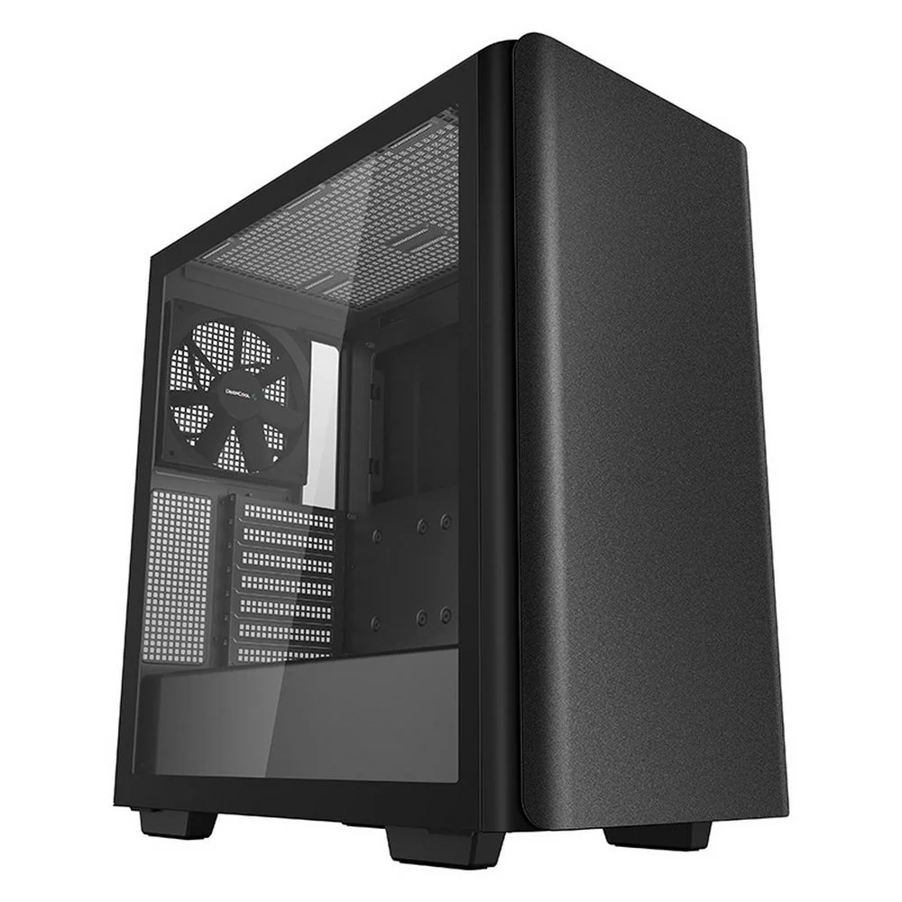 Корпус Deepcool Bad Pack CK500 Middle Tower, TG Black (714866) E-ATX, CPU Height 175mm, VGA max 380mm, USB Type-C x «1, USB 3.0 x 2, Combo Jack x 1, int. 3.5» x 2 , 2.5» x 2, Ext. 5.25» x 0, 3.5» x 0» (R-CK500-BKNNE2-G-1||BP)