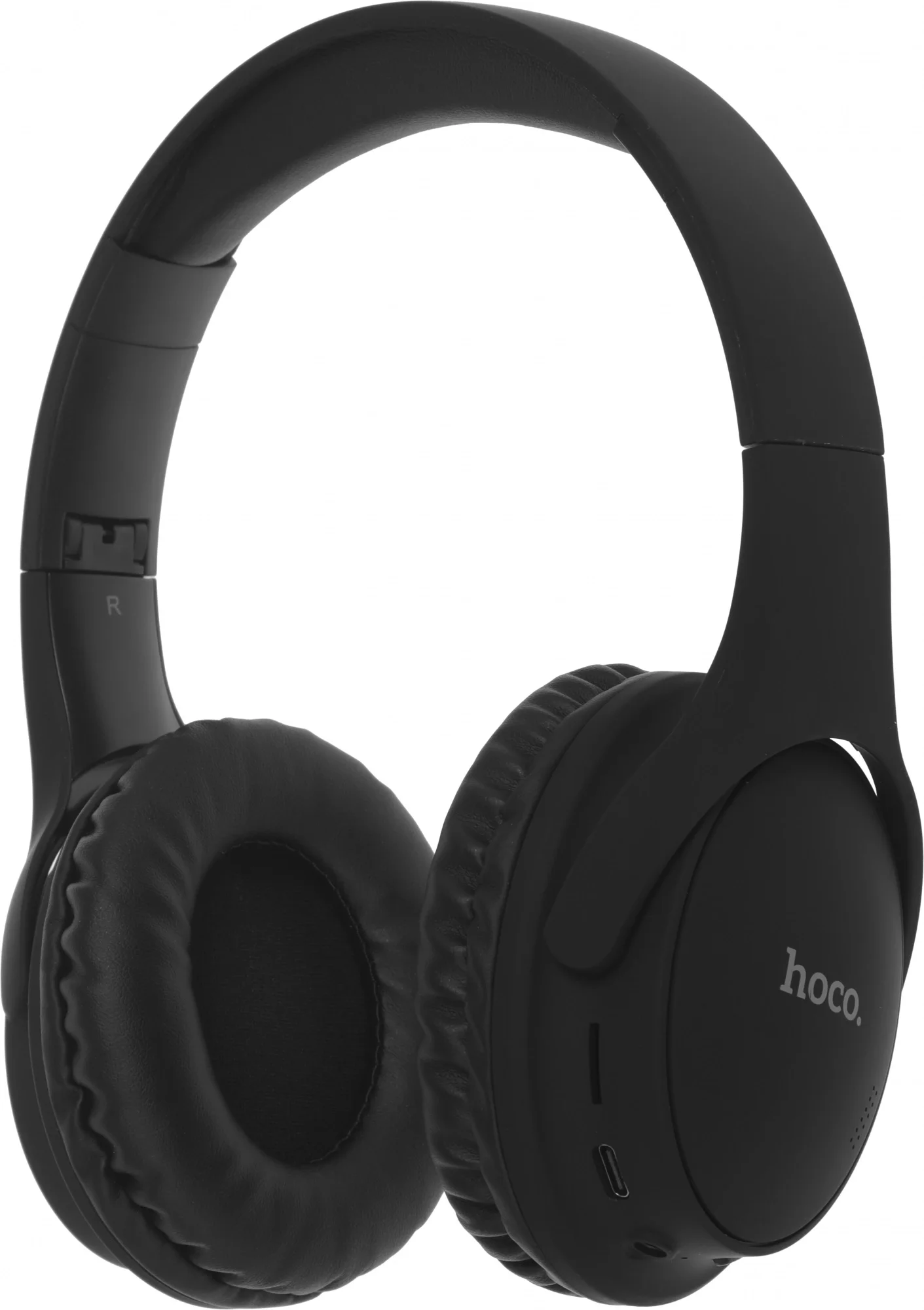 Гарнитура накладные Hoco Mighty W40 черный беспроводные bluetooth оголовье (W40#MLN)