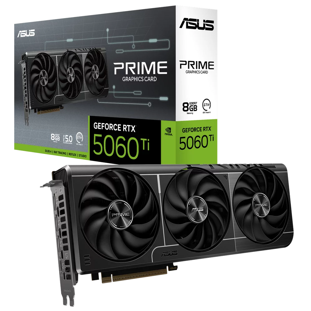 Видеокарта/ PRIME-RTX5060TI-8G (90YV0MP1-M0NA00)