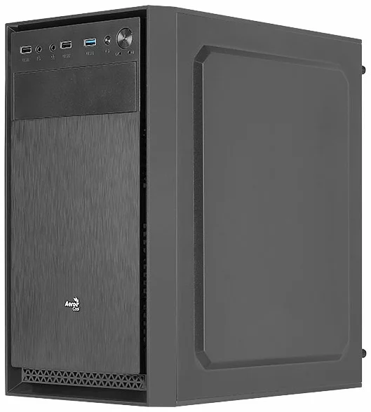 Formula V Line CS-104 mATX USB3.0x1/USB2.0x2/audio (ex Aerocool) (CS-104-S-BK-V1)