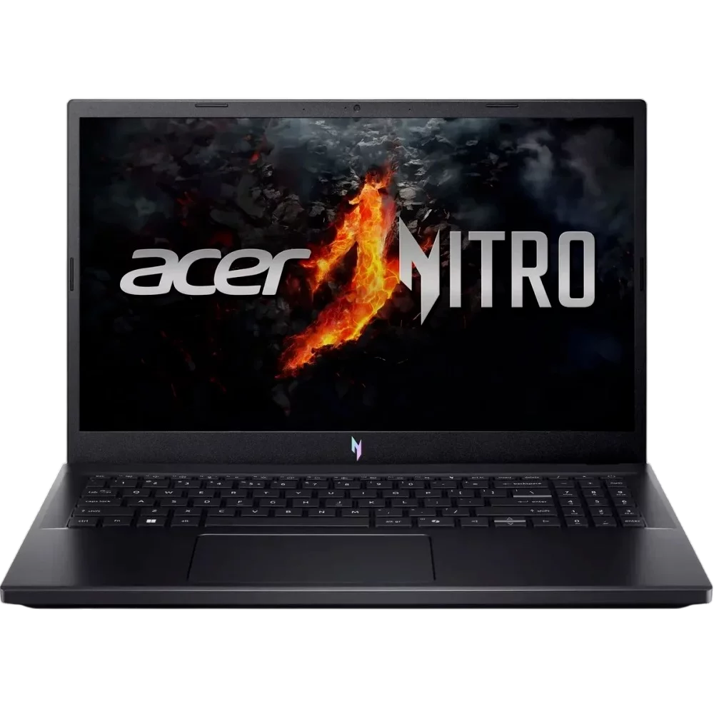 Ноутбук 15.6" IPS FHD ACER Nitro V 15 ANV15-41-R3LC black (Ryzen 5 6600H/16Gb/512Gb SSD/3050 6Gb/noOS/RJ45) (NH.QSHER.004)