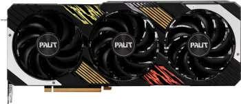 Видеокарта Palit PCI-E 4.0 RTX4070Ti GAMINGPRO OC NVIDIA GeForce RTX 4070TI 12288Mb 192 GDDR6X 2310/ 21000 HDMIx1 DPx3 HDCP Ret (NED407TT19K9-1043A)