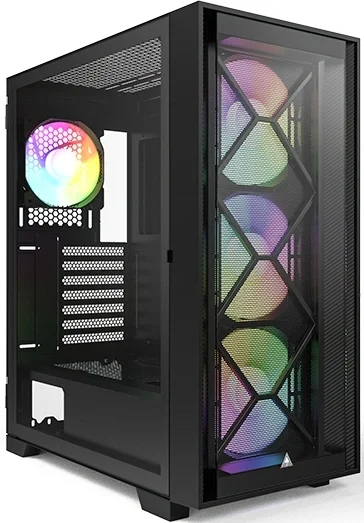 Корпус Montech Air 1000 Premium черный без БП ATX 1x120mm 3x140mm 1xUSB2.0 2xUSB3.0 audio bott PSU (AIR 1000 PREMIUM BLACK)