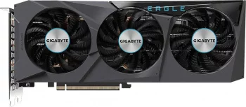 Видеокарта Gigabyte PCI-E 4.0 GV-N3070EAGLE OC-8GD 2.0 LHR NVIDIA GeForce RTX 3070 8Gb 256bit GDDR6 1770/14000 HDMIx2 DPx2 HDCP Ret