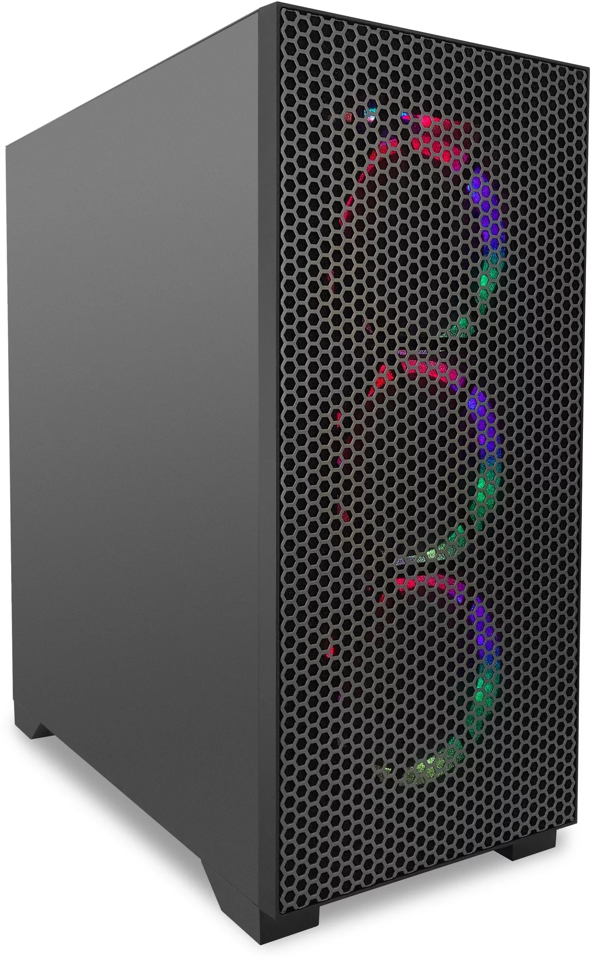 ПК IRU Game 710Z7GP TWR i7 12700F (2.1) 32Gb SSD1Tb RX 7700XT 12Gb FreeDOS GbitEth 850W черный (RUS) (2075027)