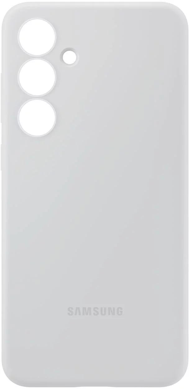 Чехол (клип-кейс) Samsung для Samsung Galaxy S24 FE Silicone Case S24FE серый (EF-PS721CJEGRU)
