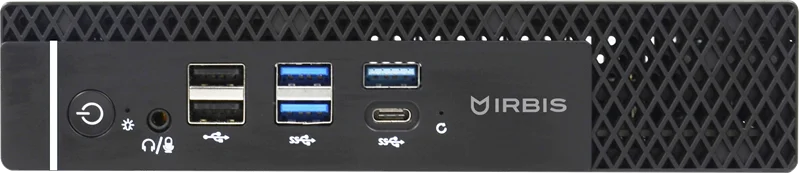 Компьютер SDCS (IRBIS Smartdesk) Mini PC i5-12400(6C/ 12T - 2.5Ghz), 1x16GB DDR4, 512GB SSD M.2, Intel UHD, WIFI/ BT, 1xCOM, 9xUSB-A, KB+Mouse, Win11Pro (SDCS5007HA)