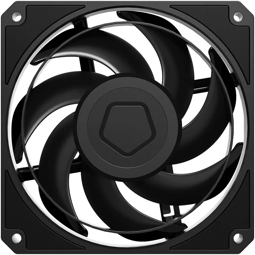 Вентилятор для корпуса ID-Cooling AT-120-K 120х120x15 черный 4-pin 36.5дБ Ret