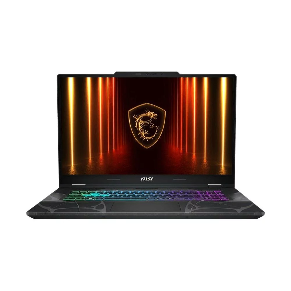 Ноутбук MSI Cyborg 17 B2RWFKG-284XRU Intel Core 5 210H/16Gb/SSD1Tb/RTX5060 8Gb (55W)/17.3"/IPS/FHD/1920x1080/144Hz/NoOS/Translucent Black/2.5kg (9S7-17U332-284)
