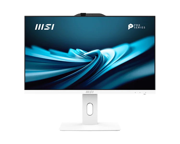 Моноблок MSI Pro AP242P 14M AiO 23,8" FHD(1920x1080)IPS AG Non-touch, Core i5-13500(2.5GHz), 16Gb(16*1) DDR5 SO-DIMM, 512GB SSD, Intel Graphics,WiFi,BT,camera,WirelessKB&mouse Eng/ Rus,noOS,1y w-ty,White (9S6-AE0622-1208)