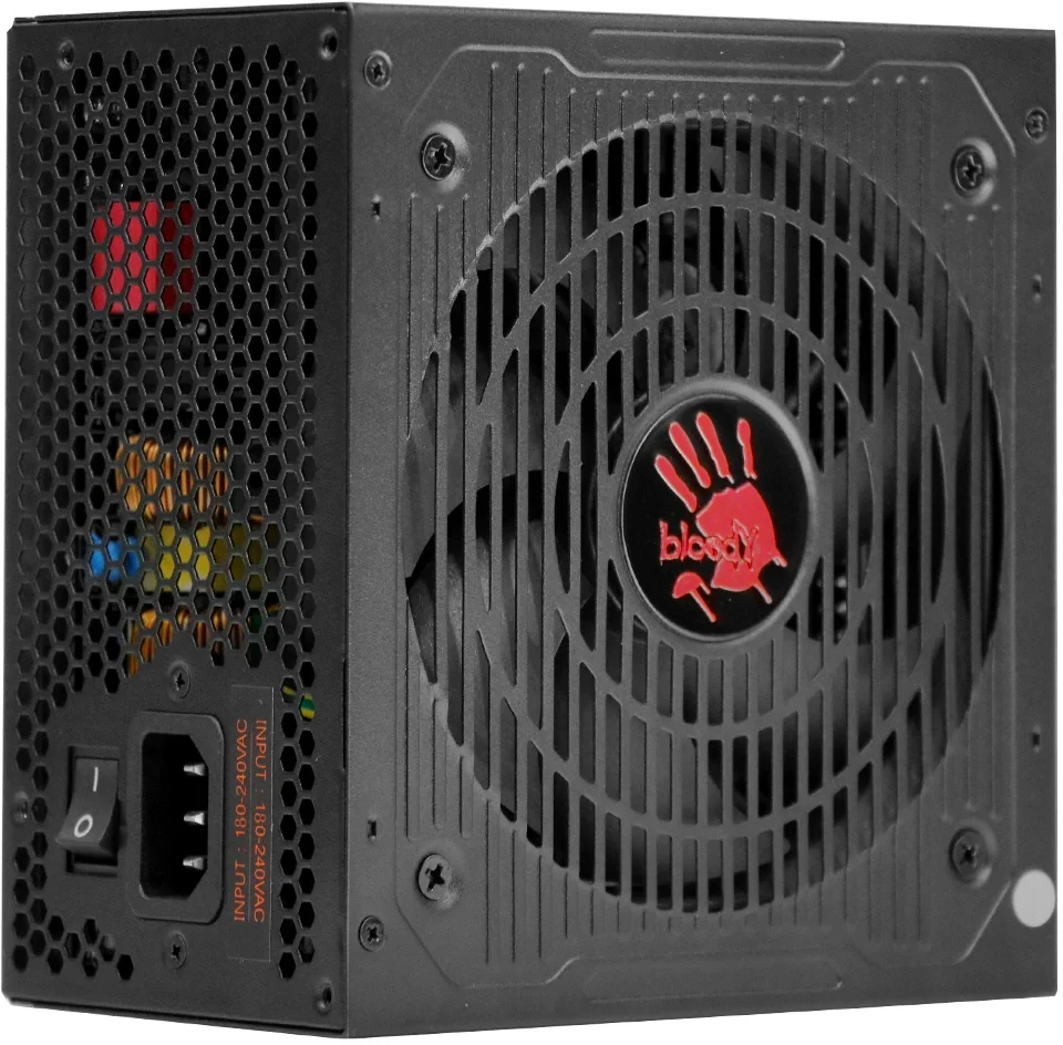 Блок питания Bloody ATX 750W BD-PS750G 80+ gold (20+4pin) APFC 120mm fan 6xSATA Cab Manag RTL (BD-PS750G-M)