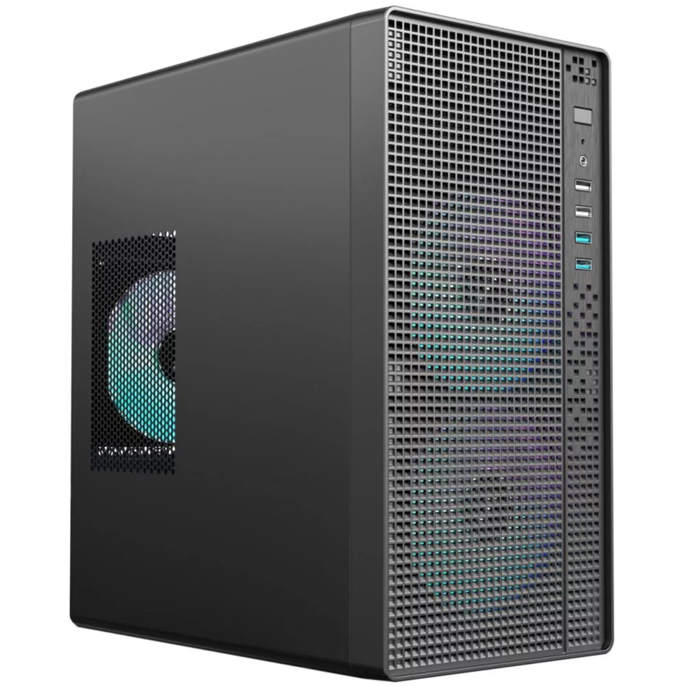 Корпус для ПК ACD Bad Pack Coffre 107 mATX, USB3.0*2+USB2.0*2+HD audio, CPU 160mm, VGA 250mm, SPCC 0,8 mm, Kensington Lock, Loock loop. (MO-TC500-000||BP)