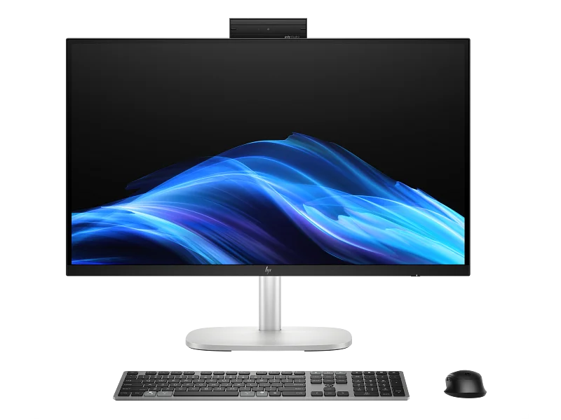 Моноблок HP EliteStudio 8 G1i All-in-One NT 27" IPS QHD(2560x1440)Core Ultra-7 265,24GB,512GB,Rechargeable Wrless eng/ rus usb kbd,mouse,WiFi,BT,Adjustable Height Stand,Dual AryMic IR 5MP,DOS,1Wty (CS9Y8ET)