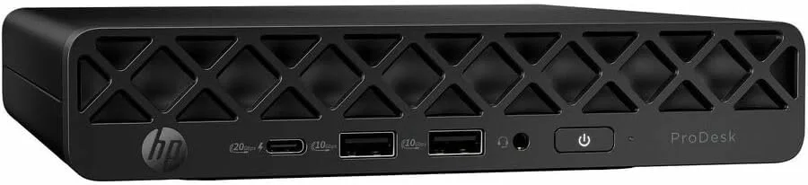 Компьютер HP ProDesk 4 G1i mini U5 235T 16Gb SSD512Gb UHDG Windows 11 Pro GbitEth WiFi BT 90W kb мышь клавиатура черный (BS7M0UT)