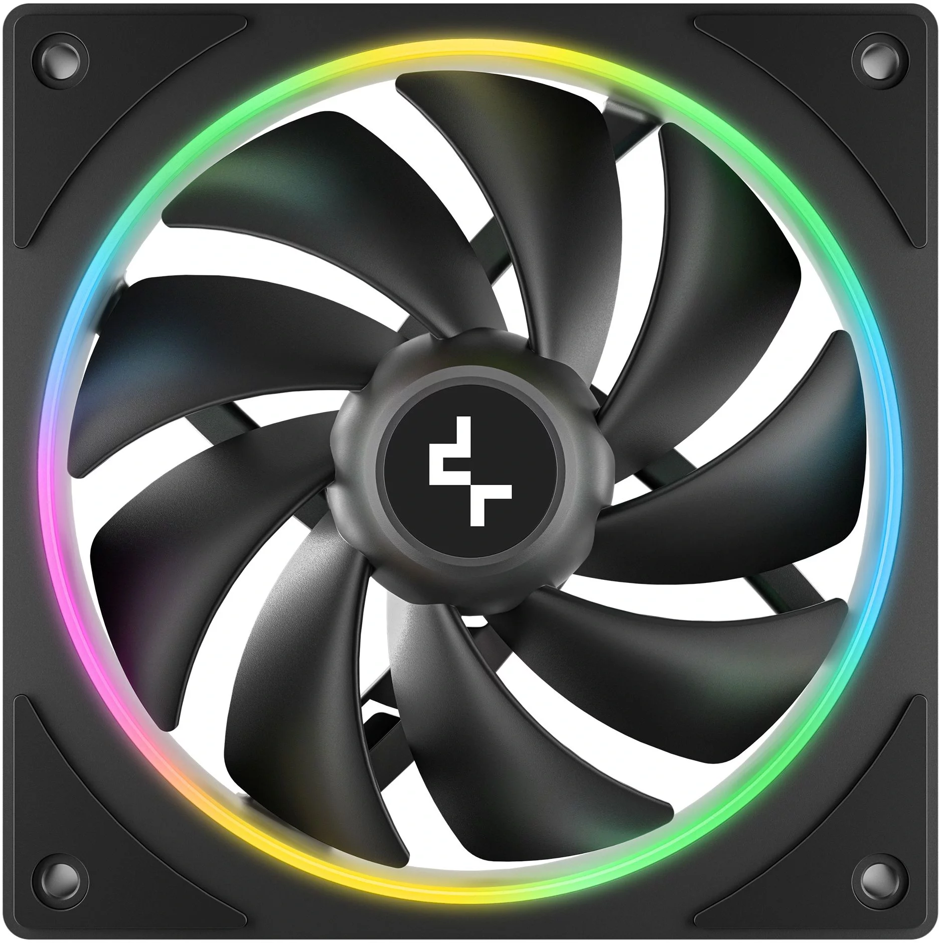 Вентилятор для корпуса Deepcool FL12 SE ARGB 120х120x25 черный 4-pin 28.67дБ (упак.:1шт) (R-FL12SE-BKAPN1-G) Ret