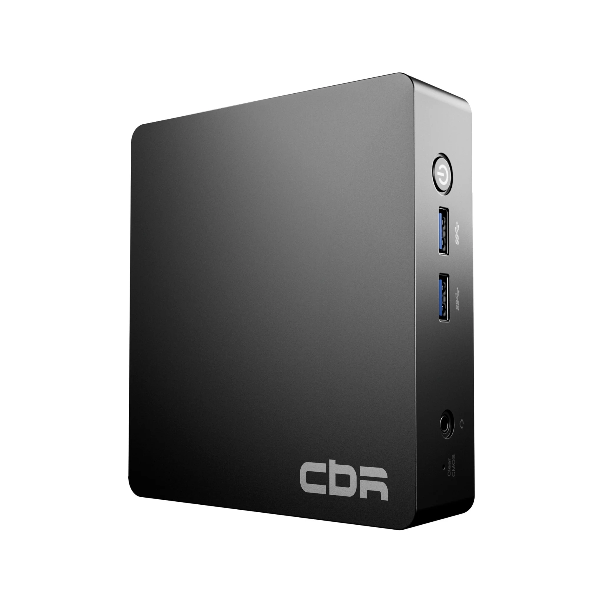 Компьютер CBR MiniPC-SMCR-DT03/ N4500/ AC WIFI/ RJ45/ 8G LPDDR4 (4G LPDDR4*2)/ 256G PCIe Gen3/ Plastic housing/ 12V 3A adaptor
