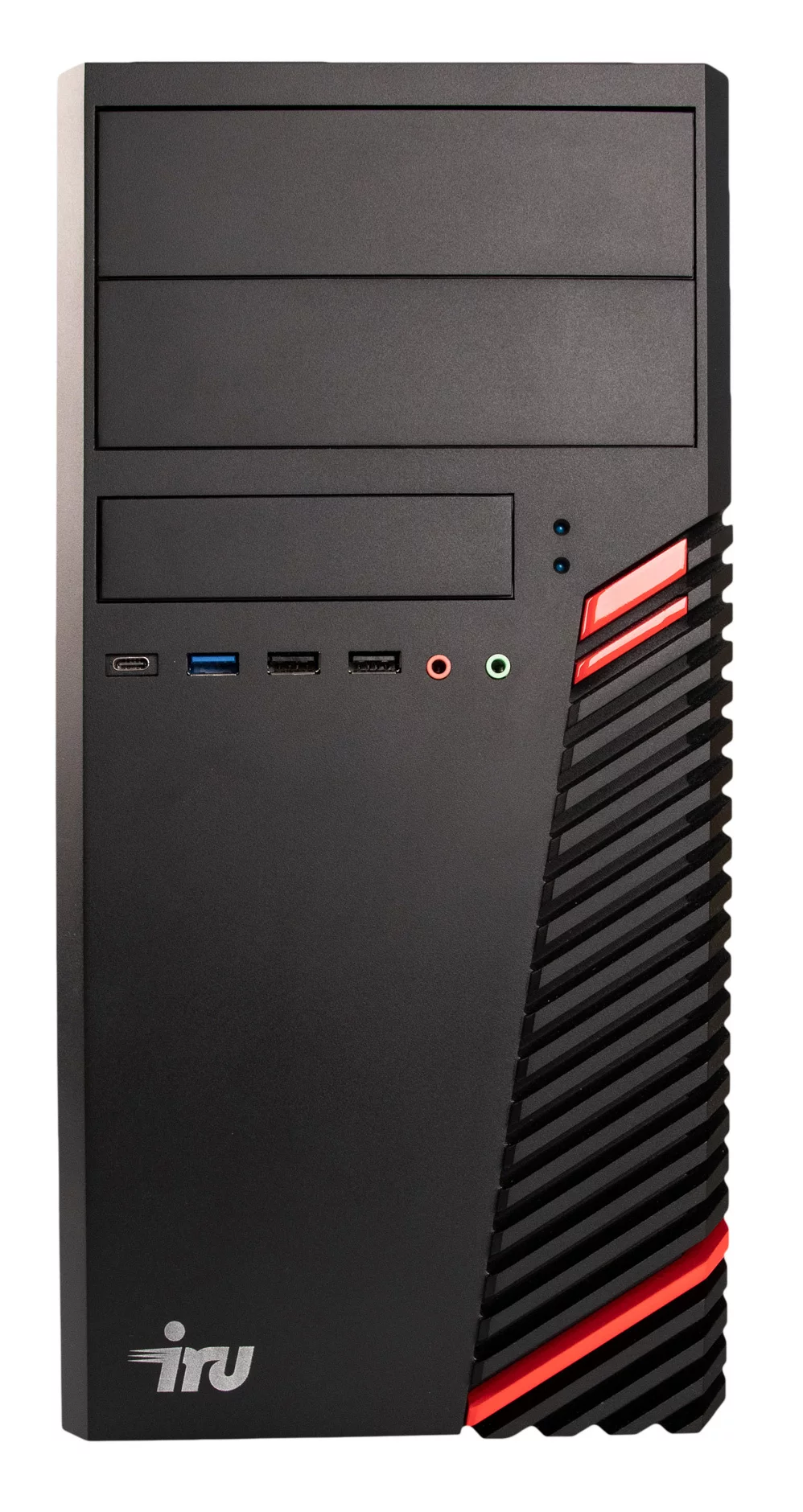 ПК IRU Home 310H6SM MT i5 12400 (2.5) 16Gb SSD256Gb UHDG 730 FreeDOS GbitEth 400W черный (1901043)