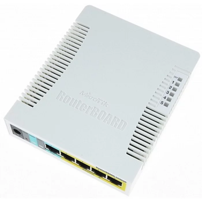 Картинка Коммутатор Mikrotik RB260GSP (CSS106-1G-4P-1S) 