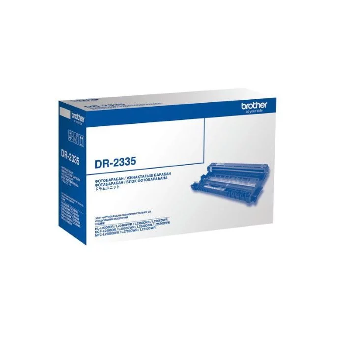 Фотобарабан Brother DR2335 черный 12000 страниц монохромный для HLL2300/ 2340/ 2360/ 2365, DCPL2500/ 2520/ 2540/ 2560, MFCL2700/ 2720/ 2740