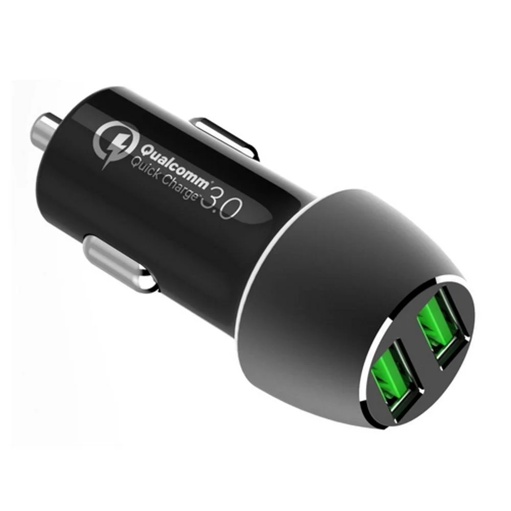 Зарядное устройство ACD АЗУ (ACD-С362Q-V1B) 36Вт, Автомобильное ЗУ, 2xUSB QC, 3.6;12В/ 3А RTL