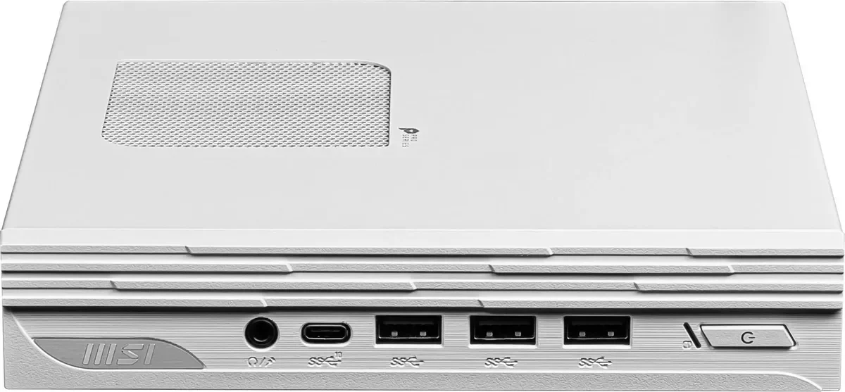 Компьютер MSI Pro DP10 12M-227XRU i5 1235U (1.3) 16Gb SSD512Gb Iris Xe без ОС 2.5xGbitEth WiFi BT 120W белый (9S6-B0A622-227)