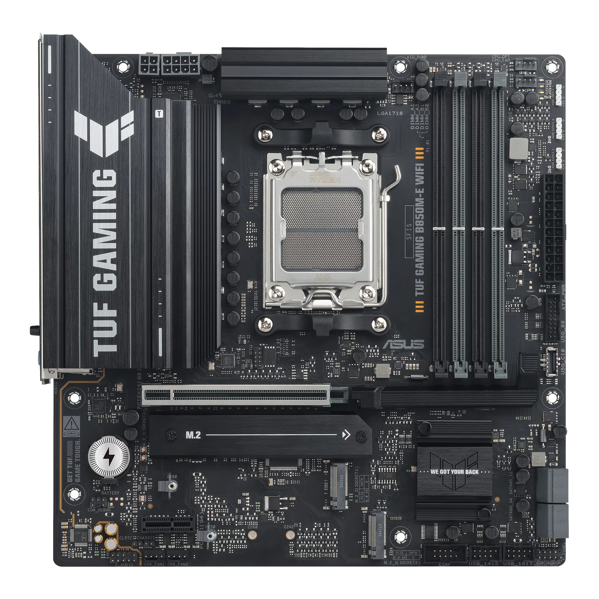 Материнская плата/ TUF GAMING B850M-E WIFI (90MB1LS0-M0EAY0)