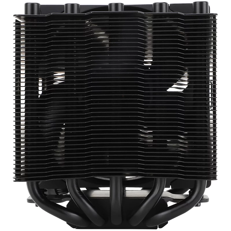 Кулер для процессора Thermalright Silver Soul 110 Black, высота 110 мм, 2500 об/ мин, 23 дБА, PWM, черный (SILVER-SOUL-110-BL)