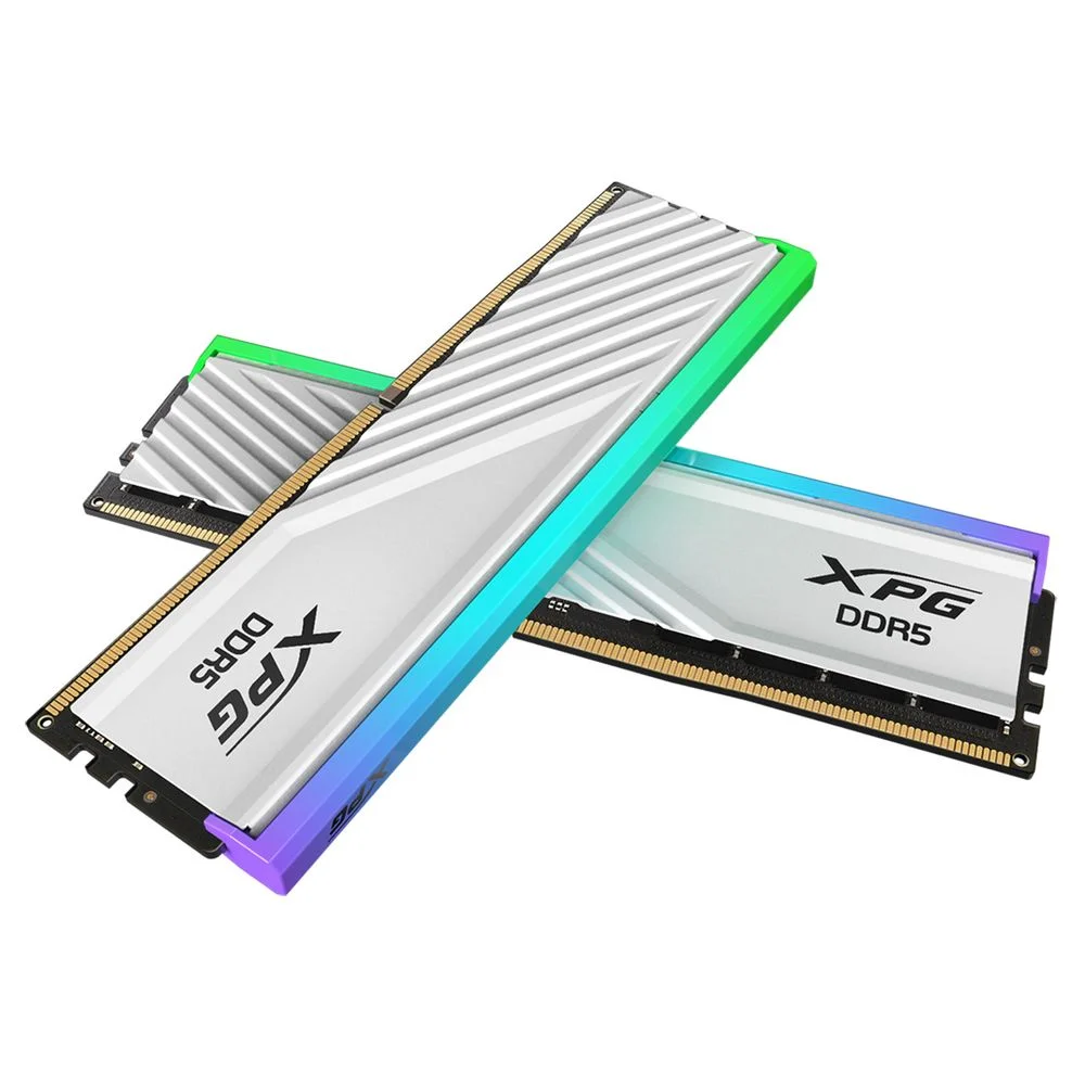 Модуль памяти DIMM 32GB (16GBx2) DDR5-6400 RGB AX5U6400C3216G-DTLABRWH ADATA