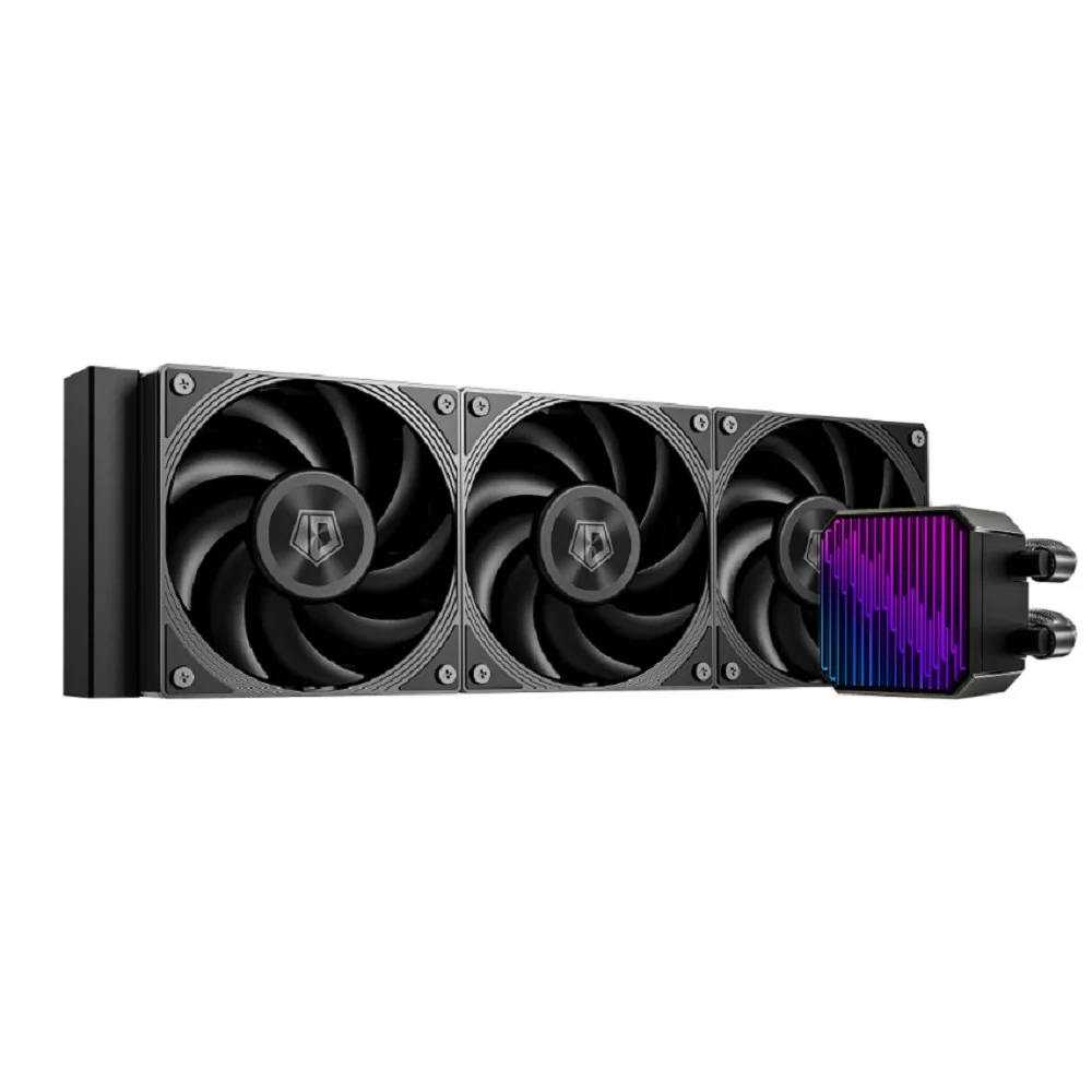 Система водяного охлаждения ID-Cooling DX360 Max Soc-AM5/ AM4/ 1151/ 1200/ 2066/ 1700 черный 4-pin 32.5dB Al+Cu 350W Ret