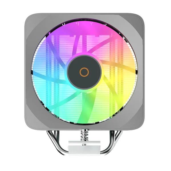 Кулер для процессора Ocypus Delta A40 EX BK Digital, 120mm ARGB FAN, Top Display Panel, 4 HEAT PIPES, 4-PIN PWM, 500-1800 RPM, 29DBA, HYDRO BEARING, LGA115X/1200/1700/18XX, AM4/AM5