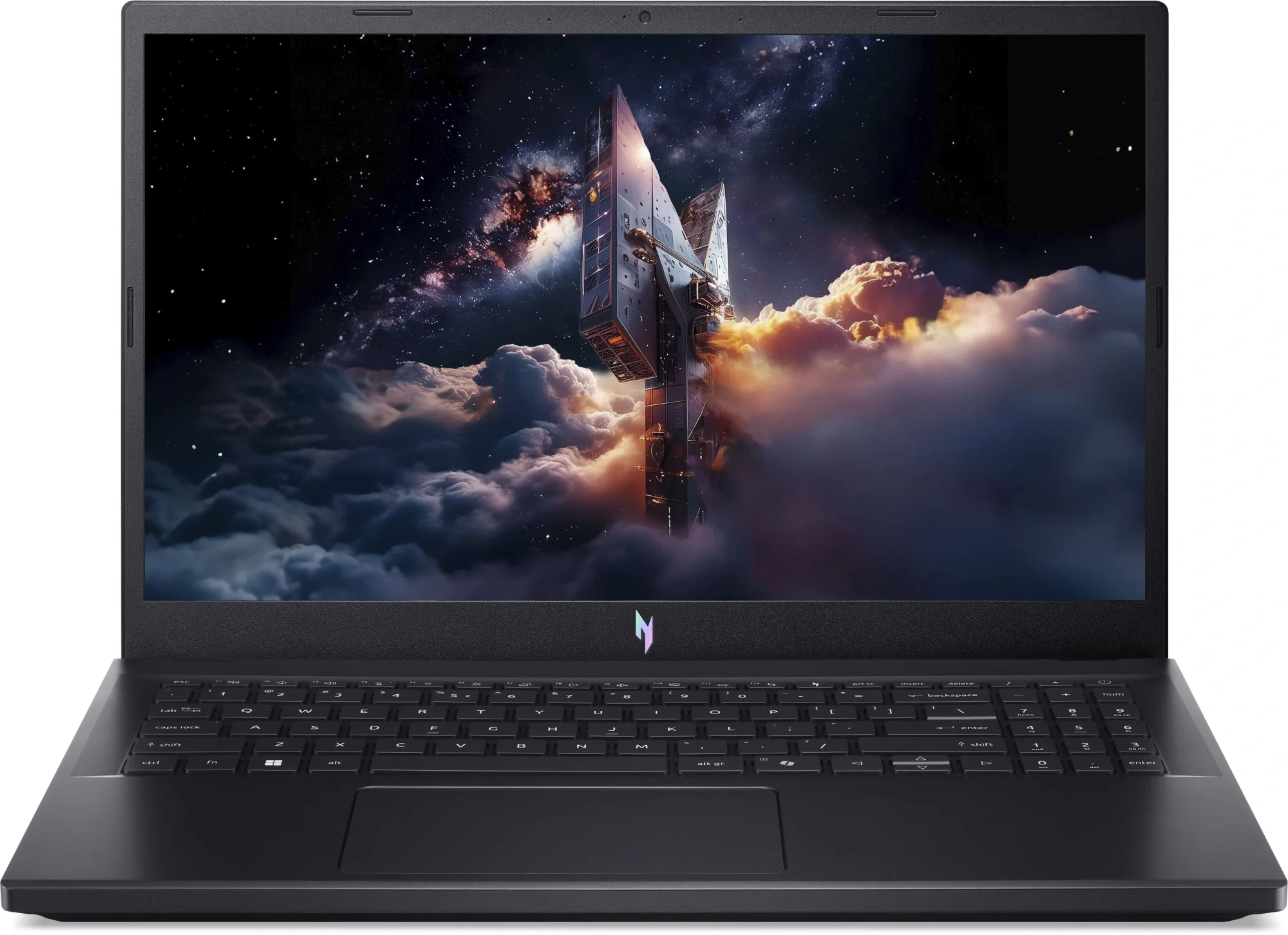 Ноутбук Acer Nitro V 15 ANV15-52-52JD Core 5 210H 16Gb SSD512Gb NVIDIA GeForce RTX4050 6Gb 15.6" IPS FHD (1920x1080) Windows 11 Home black WiFi BT Cam (NH.QUASA.002)
