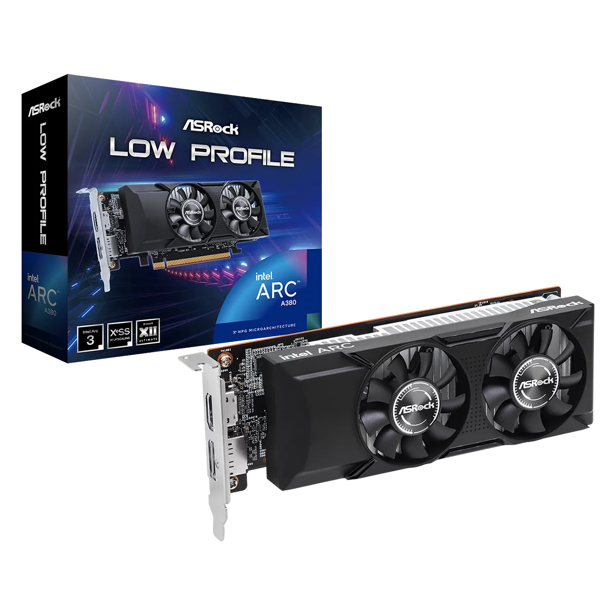 Intel Arc A380 Low Profile 6GB RTL (A380 LP 6G)