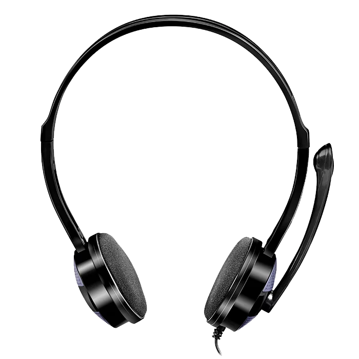 Гарнитура накладные Sven AP-151MV 1.2м черный проводные оголовье (SV-015411)