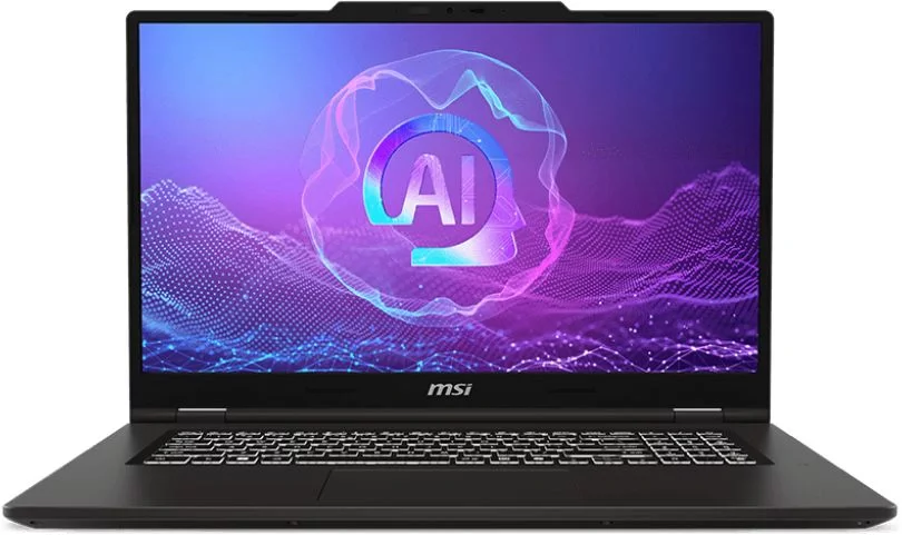 Ноутбук MSI Venture 17 AI A1MG-003XRU Ultra 7 255H 17.3" FHD (1920 x 1080)144Hz DDR5 16GB (8GB*2),512GB SSD,Intel Arc Graphics ,55.2Whr,2,4kg,1y,Dos,Solid Gray (9S7-17U211-010)