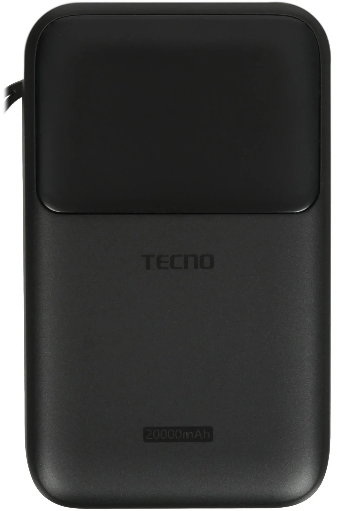 Мобильный аккумулятор Tecno Pocket S201 20000mAh 2.4A 2xUSB-A/USB-C черный (S201#MLN)