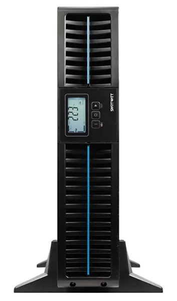 SMARTWATT ИБП Онлайн, мощность 3000/ 2700 ВА/ Вт, стоечный/ напольный, LCD дисплей, управляемые розетки, IEC13 - 8 шт. (UPS DATA PRO IEC 3KVA)